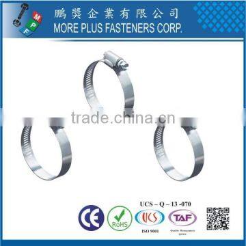 Taiwan Stainless Steel Round Shaped Large Heavy Duty Schlauchklemmen Hose Clamp photo-5