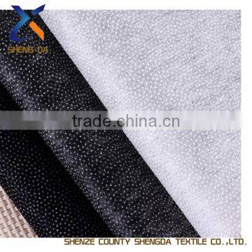 100% Polyester Fabric Plain Woven Interlining&Linings For Shirt photo-3