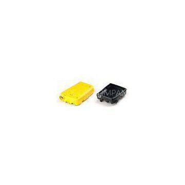 Customized Precision Machining Process For Interphone Rear Cover Yellow / Black