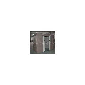 Prefab Garden Metal Pent Shed Kits With Double Lockable Sliding Doors