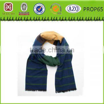 comfortable windproof heated tassel solid polar fleece scarf