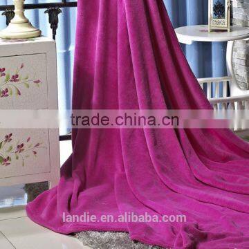 100% POLYESTER HOT SALE CUSTOM PRINTED THERMAL FLEECE BLANKET