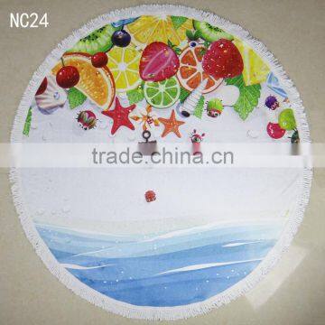 Whirl Beach Towel Muti Design Round Table Towel Shawl Yoga Mat Bath Towel Beach Towels/ Beach Towels photo-3