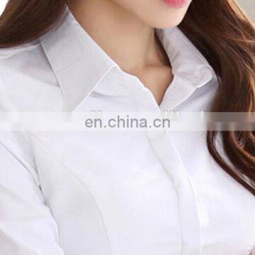 New Design nice feeling of fashion office shirts in 100% cotton fabric