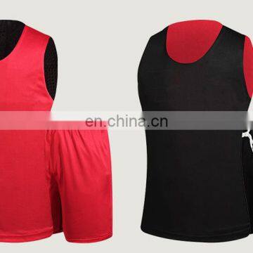 custom team polyester reversible basketball jersey design