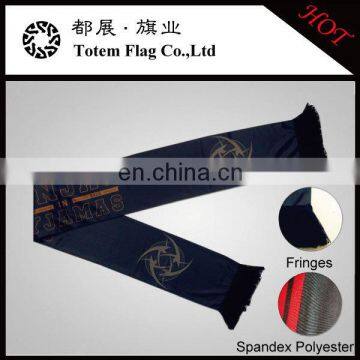 Printed Polyester Scarf , Custom Logo Printed Scarf