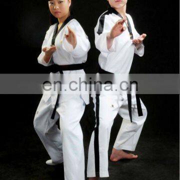 Student Taekwondo Uniform- V-neck/ Cheap& Nice TKD Dobok