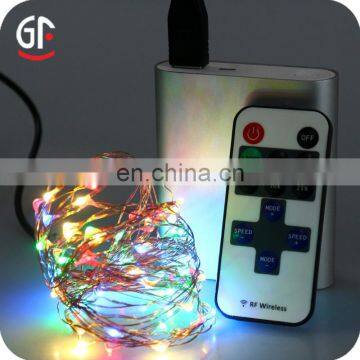 Festival Items USB 5V 10M 33FT 100 LEDs Home Declration Remote Control String Lights for Outdoors photo-2