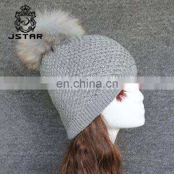 latest high quality cheap hot sale winter hat new style women wool knitted hat knit wool hat pattern