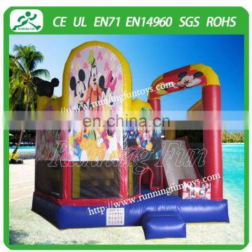 Funny inflatable amusement park, kids inflatable amusement park, inflatable castle mouse