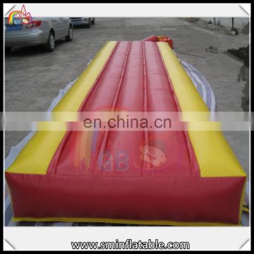 Healthy inflatable air mat, inflatable trumbling track, inflatable runway for training