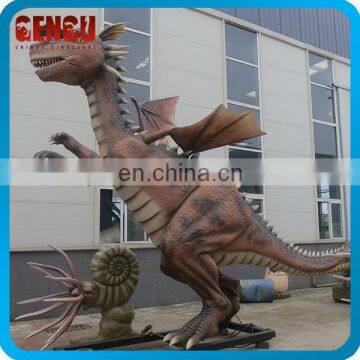 Artificial Mechanical Dragon Model Animatronic Dragon