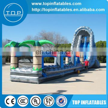 2017 Popular design professional supplier inflatable water slide for kids and adults