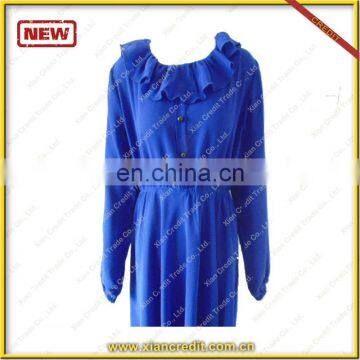 Eastern summer fashion dress ladies fashion silk dress