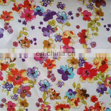 printed spandex matte satin fabric for underwear