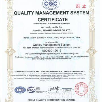 QUALITY MANAGEMENT SYSTEM CERTIFICATE