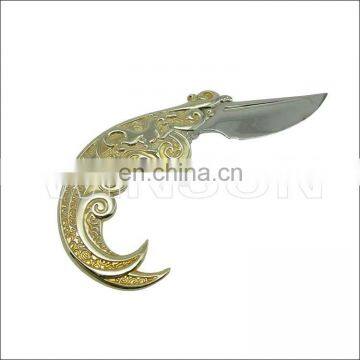 antique sword letter opener with custom logo