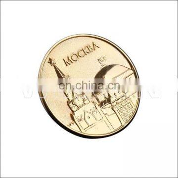 custom coins/gold plated tungsten coin/dealers coins