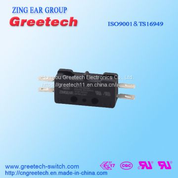 Zing Ear Manufacturing Micro Switches 25t125 For Electronics Appliances