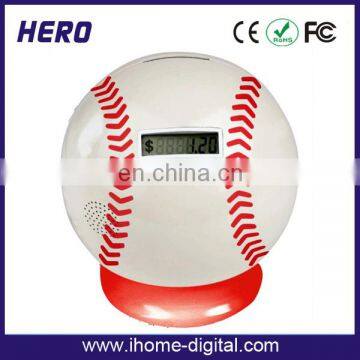 High quality OEM/ODM Digital piggy banks with Coin Counter