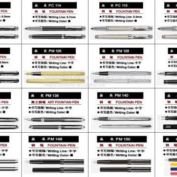 Chinese Fountain Pens,Fountain Pen Ink for Signature, 0.7mm Metal With Metal Hand Feeling photo-4