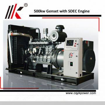Dynamo Genset With SC25 Model 500kw Power Heavy Duty Diesel Generator Price photo-2