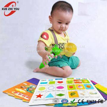 ABS Plastic Eco-friendly Read Pen Learning Toy for Kids English Audio Books Magic Talking Pen photo-3