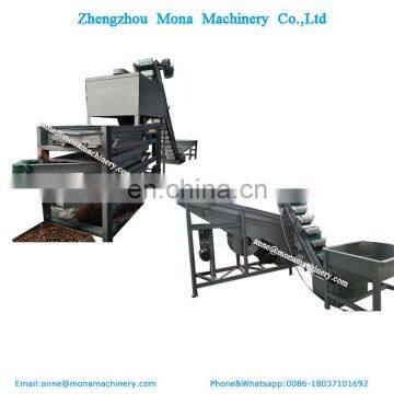 Walnut hard  shell shelling cracking breaking machine| pecan sheller and shell kernel separator