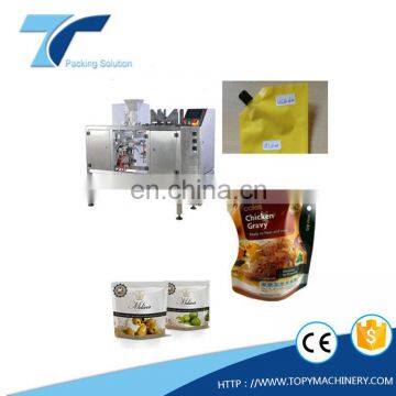 TOPY MDP1 premade sachet filling sealing packing machine, high quality mini doypack machine