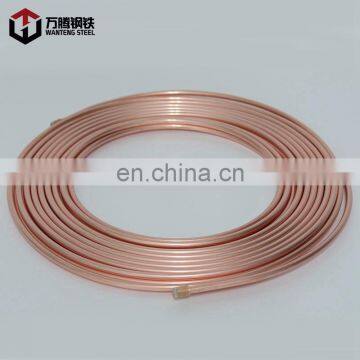 Cheap price 1/4'' pancake copper coil/ copper tube, copper pipe from China Supplier