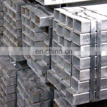 Pre galvanized square steel pipe and tube GI square hollow section pipe Q235 50*50mm in Tianjin