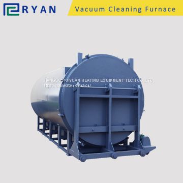 vacuum calciner for clean die head and breaker plate in plastic industry