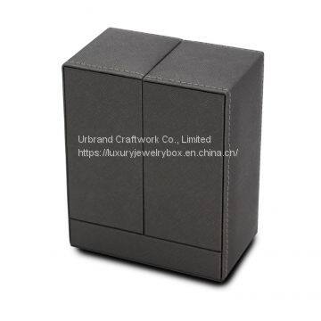 Wooden European Style Jewellery Cufflinks Storage Box Storage Case For Earrings Ring Necklace photo-2