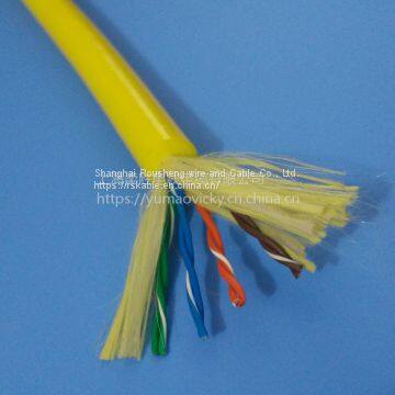 Yellow / Orange Sheath  Anti-dragging / Acid-base Cable1000v Cable Rov