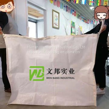 pp woven 1000 kg jumbo bag 1 ton pp jumbo bag 100% virgin polypropylene big bag