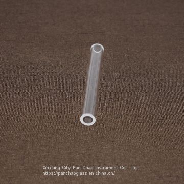 Transparent Fused Round Fire Polished Quartz Capillary Tube Pipe