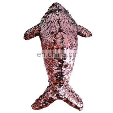 Cute Colorful Paillette Fabric Soft Animal Weighted Stuffed Toys