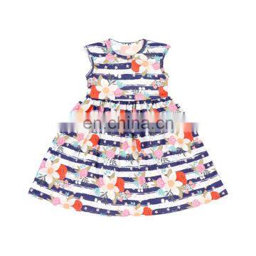 2019 New Summer Girls Dress Customized Printed Clothes Kids Boutique Girls Cute Dress photo-6