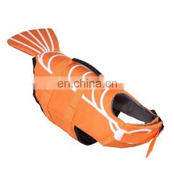 Mermaid shaped reflective lifejacket swimming dog life vest