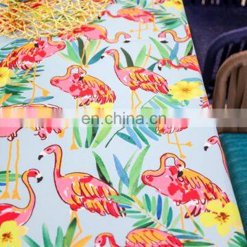 Watercolor Flamingo Printed Print Tropical Tablecloths Table Cloth for Home Hotel Party photo-4