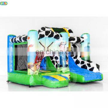 Jumpy Happy Farm Jumper Inflatable Bouncer Bouncy Jumping Castle Bounce House