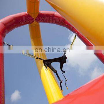 Professional Inflatable Kids Bungee Jumping Trampoline Bouncer For Sale photo-5
