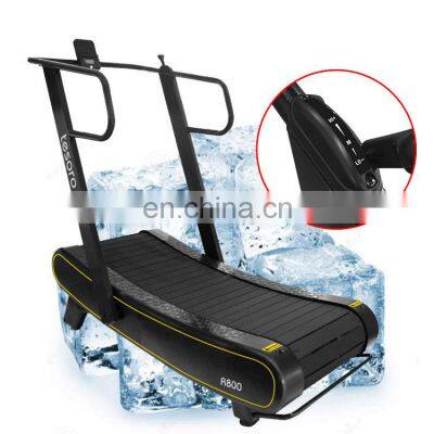 Home use fitness treadmill,self-powered treadmill commercial,manual and slim running machine Curved treadmill & air runner