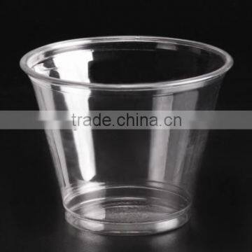 clear disposable beverage cup 9oz/275ml.milk tea cup. smoothie cup ,shaved ice cup,water cup. cup with lid.wholesale cup