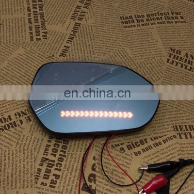 Panoramic rear view blue mirror glass Led turn signal Heating blind spot monitor for Toyota YARiS L 2014,2pcs