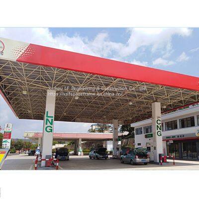 Xuzhou LF Design Fuel Station Canopy Construction photo-2