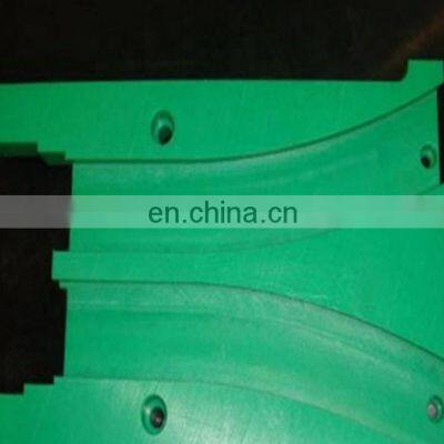 Custom Large Curved Sliding Guide Rail POM Plastic Track for Chain Roller