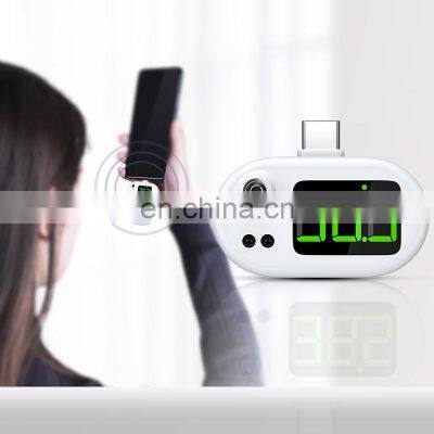 New Design Mobile Phone USB Smart Infrared Forehead Thermomete for Sale photo-4