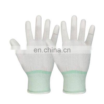 Supplying Coated PU Gloves 13 Gauge Nylon PU Gloves EN388