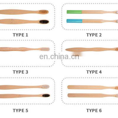 YangZhou Factory Wholesale Charcoal Bamboo Toothbrush Personal Logo photo-5